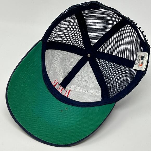 Vintage Minnesota Twins Youth Trucker Hat Baseball Cap Blue Mesh Snapback Kids - Picture 4 of 11